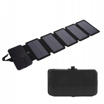 TURYSTYCZNA MATA SOLARNA SŁONECZNA 5 PANELE USB