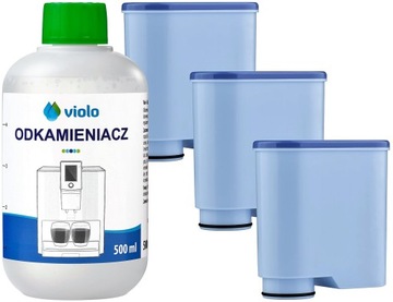ODKAMIENIACZ do ekspresu SAECO PHILIPS Lattego 500 ml 3x FILTR