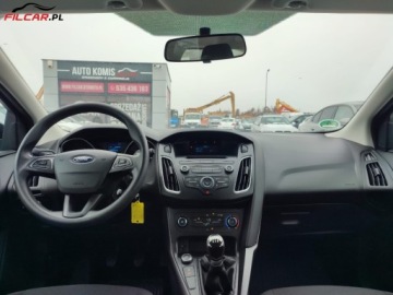 Ford Focus III Kombi Facelifting 1.0 EcoBoost 100KM 2016 Ford Focus GWARANCJA Poliftowy Zarejestrowany Udok. przebieg Mozliwa zamia, zdjęcie 9