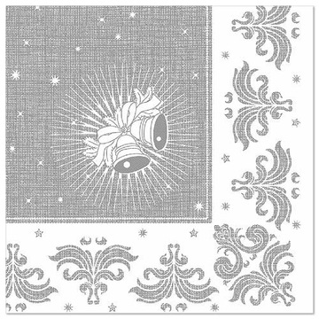Serwetki Boże Narodzenie CHRISTMAS 3-warstwowe DUŻE I GRUBE 40x40cm 50szt