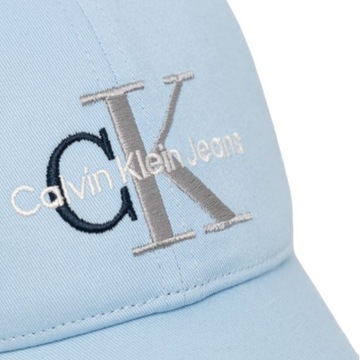 CALVIN KLEIN JEANS CZAPKA Z DASZKIEM EMBROIDERY