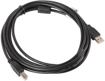 KABEL USB-A(M)->USB-B(M) 2.0 3M FERRYT LANBERG