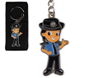 Brelok Breloczek Do Kluczy Policjantka Policja