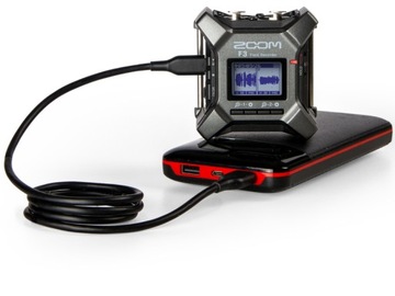 Rejestrator dźwięku cyfrowy audio dyktafon Zoom F3 czrny
