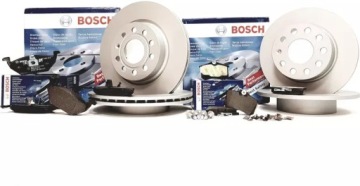 BOSCH TARCZE+KLOCKI PRZÓD+TYŁ AUDI A3 8P 280MM