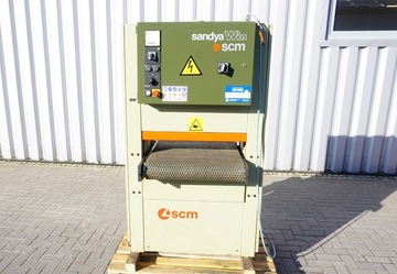 ШИРОКОЛЕНТОЧНО-ШЛИФОВАЛЬНЫЙ СТАНОК SCM SANDYA WIN CS 63 МОЩНОСТЬ: 4 кВт ПОДАЧА: 0,55 кВт
