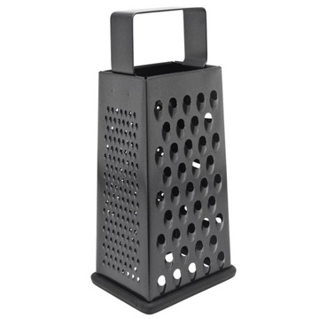 ЧЕРНАЯ ТЕРКА ДЛЯ ОВОЩЕЙ, КАРТОФЕЛЯ, ФРУКТОВ, 4, НЕСКОЛЬЗЯЩАЯ СТОРОНА