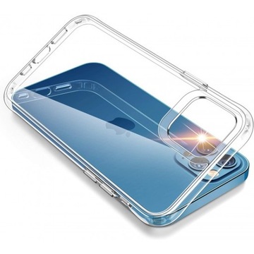 Plecki do Apple iPhone 12 Pro Max bezbarwne Etui Clear bezbarwny Premium