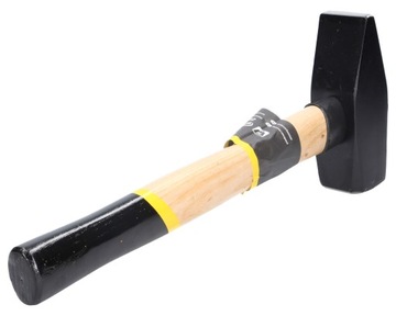 Молоток слесарный тяжелый, 2 кг, с рукояткой из ясеня.