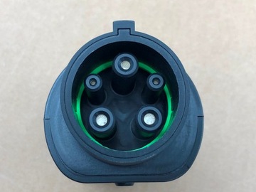 Зарядное устройство для электромобилей, зарядный адаптер, тип 2, ЕС — тип 1, США, 32 А, 7,2 кВт, 110–250 В переменного тока