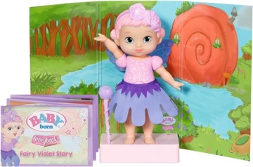 BABYborn Storybook Fairy Violet - Кукла-фея 18см с развевающимися крыльями -