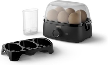 Jajowar Philips HD9137/90 Czarny Urządzenie Do Gotowania Jajek