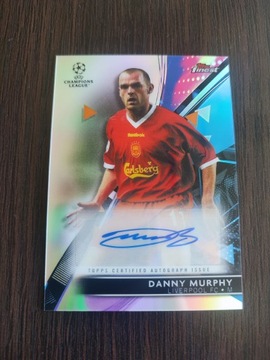 Danny Murphy auto autograf topps finest Liverpool