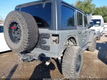 Jeep Wrangler III Unlimited Facelifting 3.6 V6 Pentastar 284KM 2018 Jeep Wrangler 3.6 V6 284 KM, 4x4, Sahara, drobna szkoda, z cieplego Texasu, zdjęcie 6