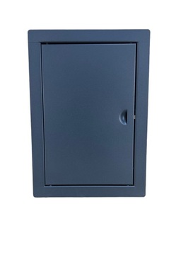 DRZWICZKI METALOWE REWIZYJNE ANTRACYT GRAFIT ANTRACYTOWE REWIZJA 20x30