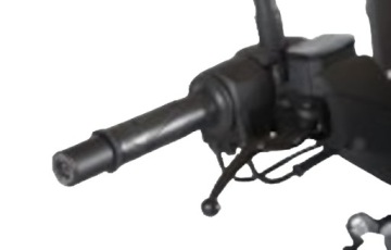 R&G НАКОНЕЧНИКИ РУЛЯ YAMAHA 125/250 XMAX ЧЕРНЫЙ