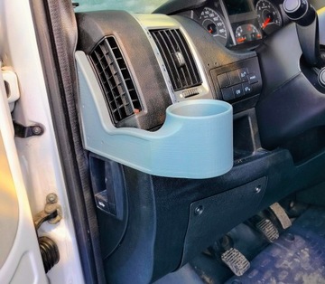 ПОДСТАКАННИК ВОДИТЕЛЬСКИЙ FIAT DUCATO ДЖЕМПЕР BOXER СЕРЫЙ