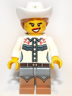 Lego col116 Cowgirl Seria 8 figurka Kowbojka