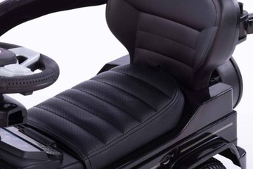 MERCEDES ride-on, колеса резиновые, кожа, толкатель, звуки