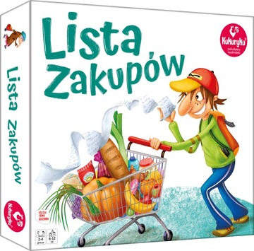 GRA LISTA ZAKUPÓW gra edukacyjna dla dzieci +6 lat