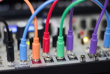 Патчкабели 3,5 мм Mono minijack 6 шт. 15 см