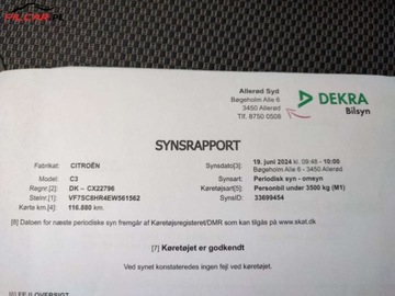 Citroen C3 II 2014 Citroen C3 GWARANCJA Zarejestrowany w PL, Aktualne OC i BT Mozliwa zamiana, zdjęcie 7