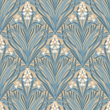 ОБОИ СОВРЕМЕННЫЕ С ЦВЕТОЧНЫМ УЗОРОМ ВИНИЛ НА НЕРАЗВЫЧНОЙ