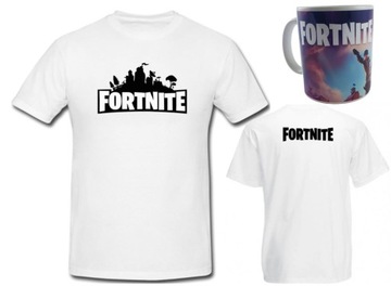 Zestaw FORTNITE Koszulka Rozmiar 128 + Kubek