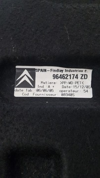 POLIČKA ZADNÍ CITROEN C4