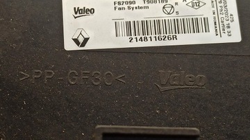 DACIA DUSTER II VENTILÁTOR CHLADIČŮ 214811626R