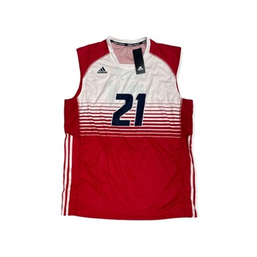Koszulka czerwona USA 21 Adidas VOLLEYBALL XL