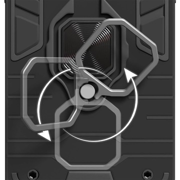 ARMOR CASE ДЛЯ IPHONE 13 ЧЕРНЫЙ ARMOR HOLDER RING CASE + 9H СТЕКЛО