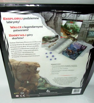 СТАРТОВЫЙ НАБОР Dungeons Dragons [PL] НОВИНКА