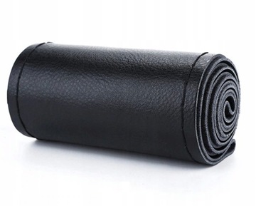 ЧЕХОЛ РУЛЕВОГО КОЛЕСА ИЗ ЦЕЛОГО куска кожи. Материал Противоскользящий.