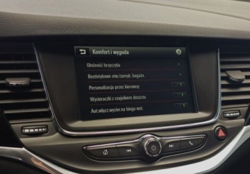 Opel Astra K Sports Tourer 1.6 Turbo 200KM 2018 Opel Astra 1.6 PB 200KM AT Elite FV23 Salon PL Serwis ASO Gwarancja 1.6, zdjęcie 19