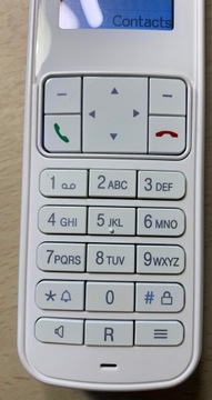 Дополнительная трубка к телефону Sinus 406, белая