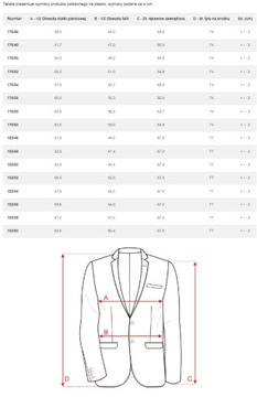 Marynarka męska w kratę cotton PAKO LORENTE 176/54