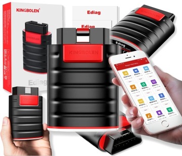 KINGBOLEN EDIAG FULL ALL INTERFEJS DIAGNOSTYCZNY OBD2 UNIWERSALNY j. POLSKI