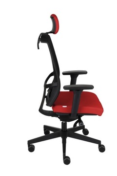 GROSPOL Level BS HD Mesh Офисный стул Красный