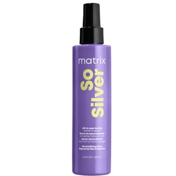 Matrix So Silver spray neutralizujący do włosów siwych i blond 200ml