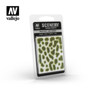 Vallejo SC401 Wild Tuft - Dry Green 2mm