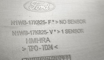 FORD RANGER 22- LIŠTA NÁRAZNÍKU ZADNÍ LEVÝ POD PDC N1WB-17K825-V