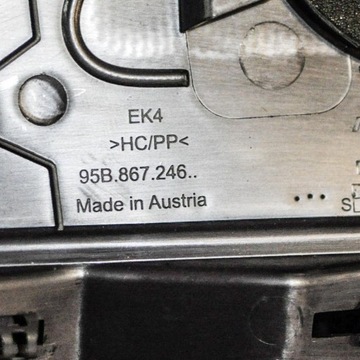 PORSCHE MACAN (95B) 2014 JINÉ DÍLY INTERIÉR VOZIDLA