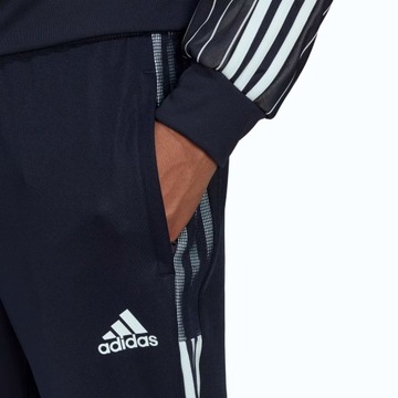 SPODNIE SPORTOWE DRESOWE CIENKIE DOPASOWANE MĘSKIE ADIDAS TIRO M