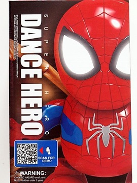 Танцующий робот SPIDERMAN LED Музыка интерактивная