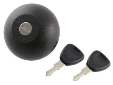 2X KOREK WLEWU PALIWA Z KLUCZAMI DO RENAULT KANGOO III 2008-