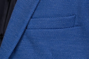 Modna marynarka męska niebieska rozm.54 L/XL
