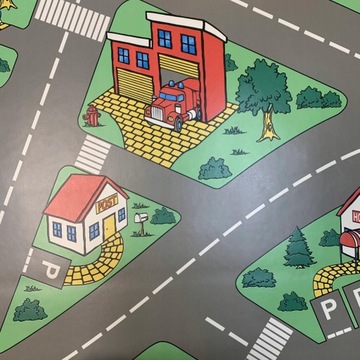 ЛИНОЛЕУМ ПВХ КОВРОВОЕ ПОКРЫТИЕ ДЕТСКИЕ УЛИЧНЫЕ ДОРОЖКИ 2м