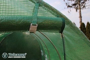 Tunel Foliowy 2,5x4m 10m2 Duży Folia Ogrodowy Szklarnia Foliak Profil 25 mm