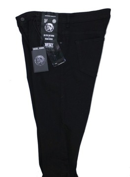 Diesel Slandy jeansy damskie 00SMLW-069EF czarne rurki oryginalne - W32/L30